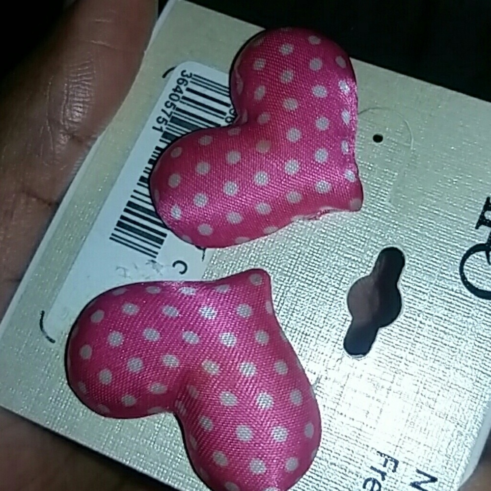 Button earrings - Picture 2 of 4